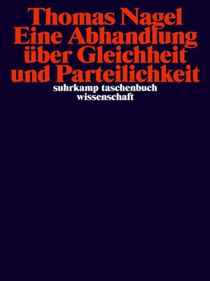 cover image of Eine Abhandlung über Gleichheit und Parteilichkeit